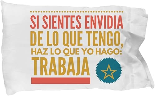 almohada personalizada Trabaja funda de almohada personalizada