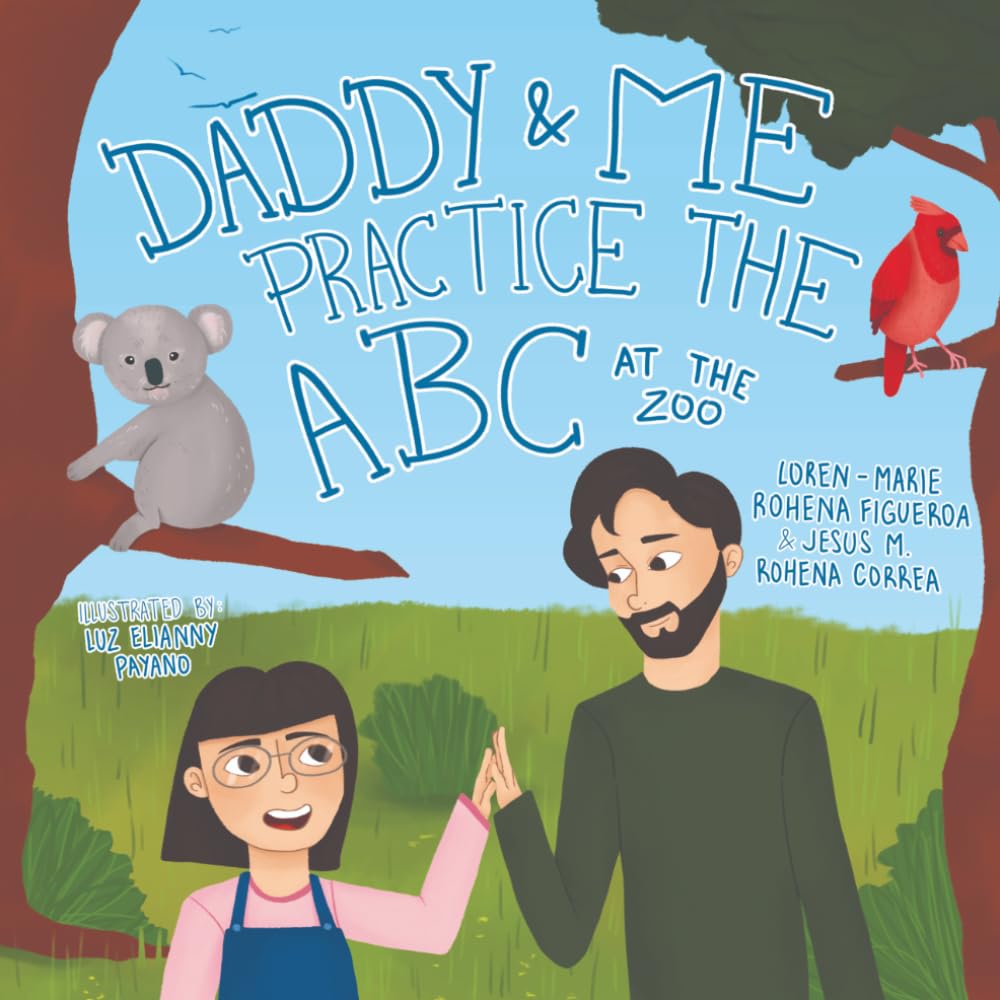Daddy and Me Practice the ABC at the ZOO
