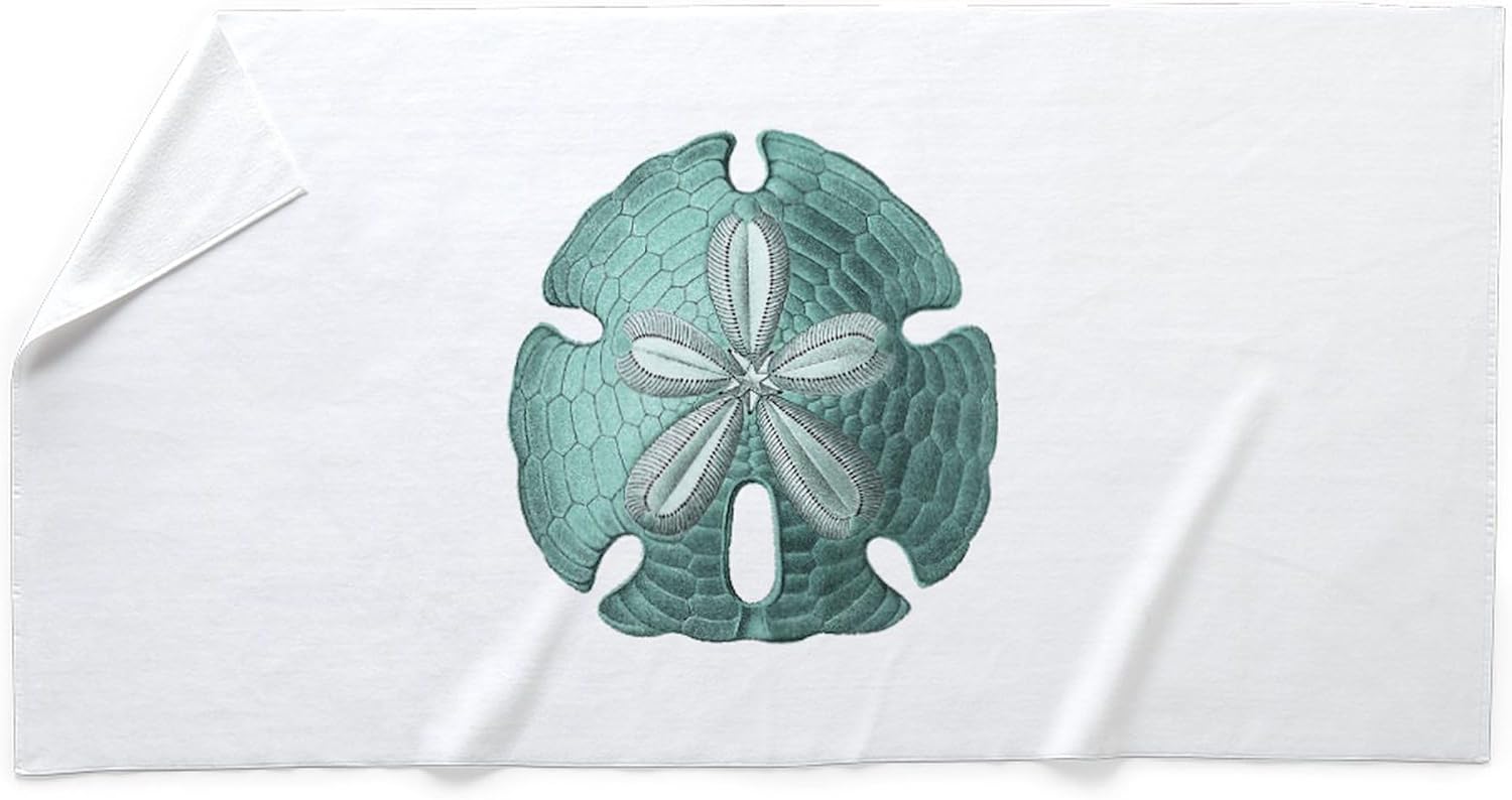 CafePress Sand Dollar 30"x60" Absorbent Cotton Back, Soft Beach, Pool Towel