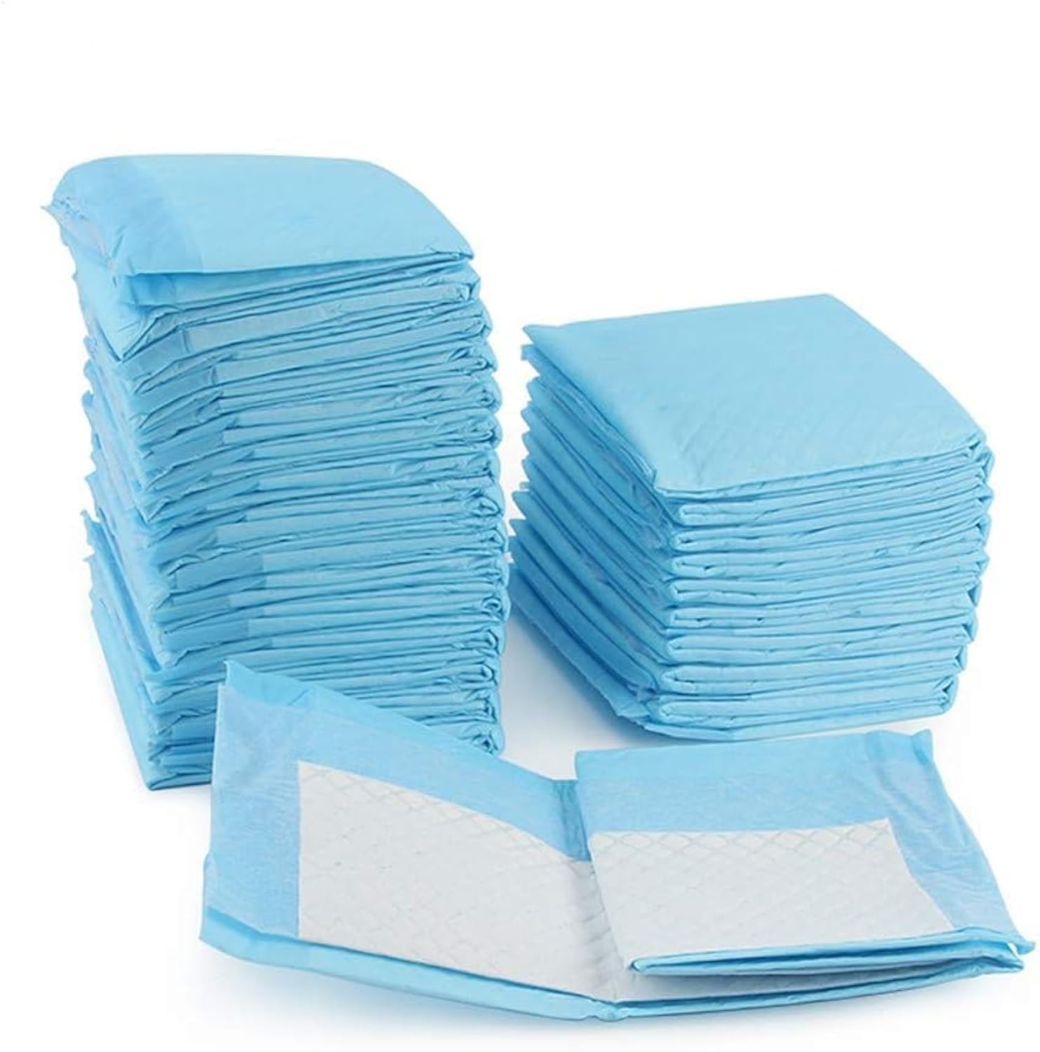 U/D Disposable Pet Nappy Mat -Cats Dog Diapers Cage Mat Pet Supplies Leak-Proof Pee Pet Pads Pet Training and Puppy Pads Pee Pads (XL)