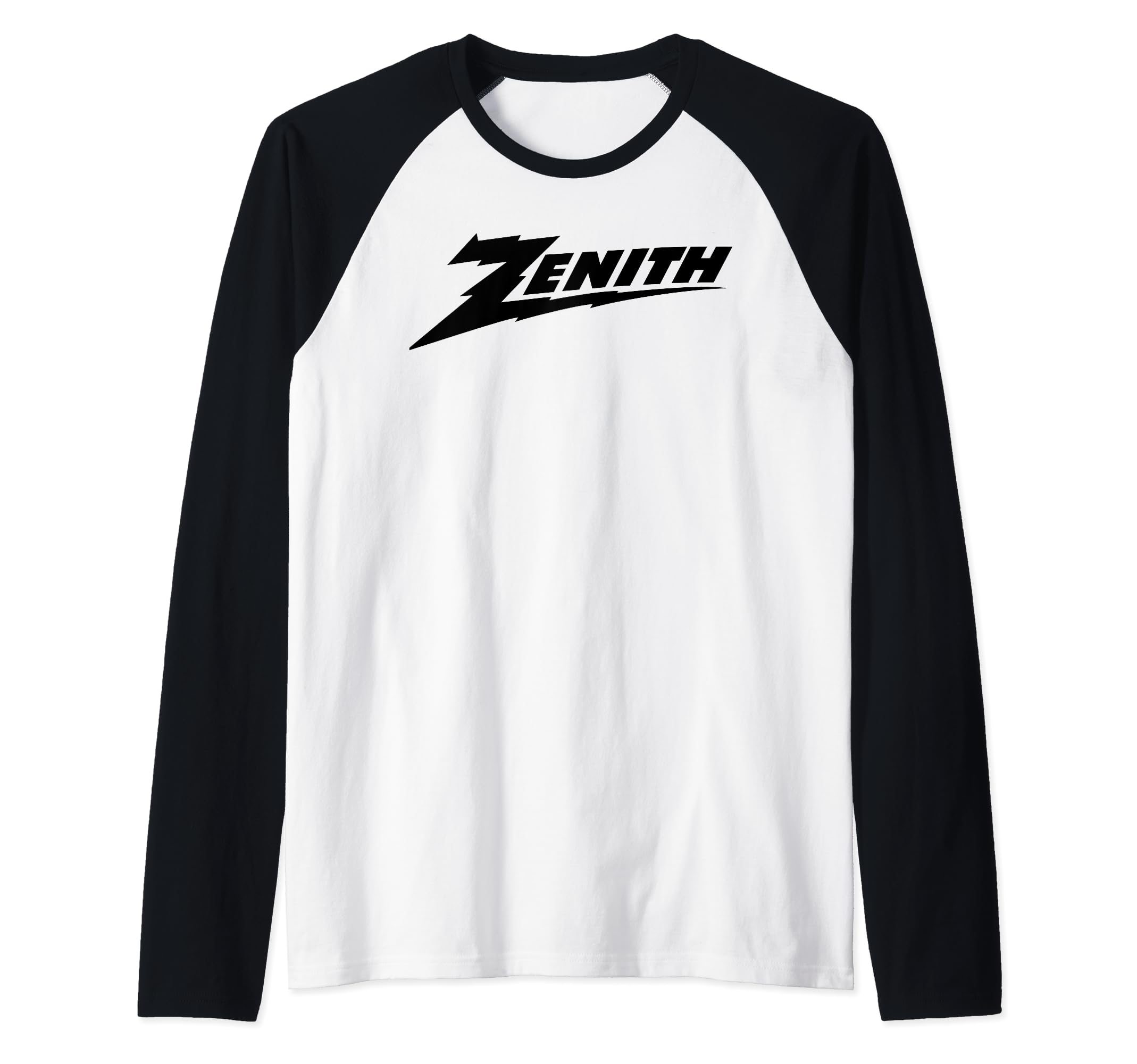 Antique Radio Zenith Logo Raglan Baseball Tee