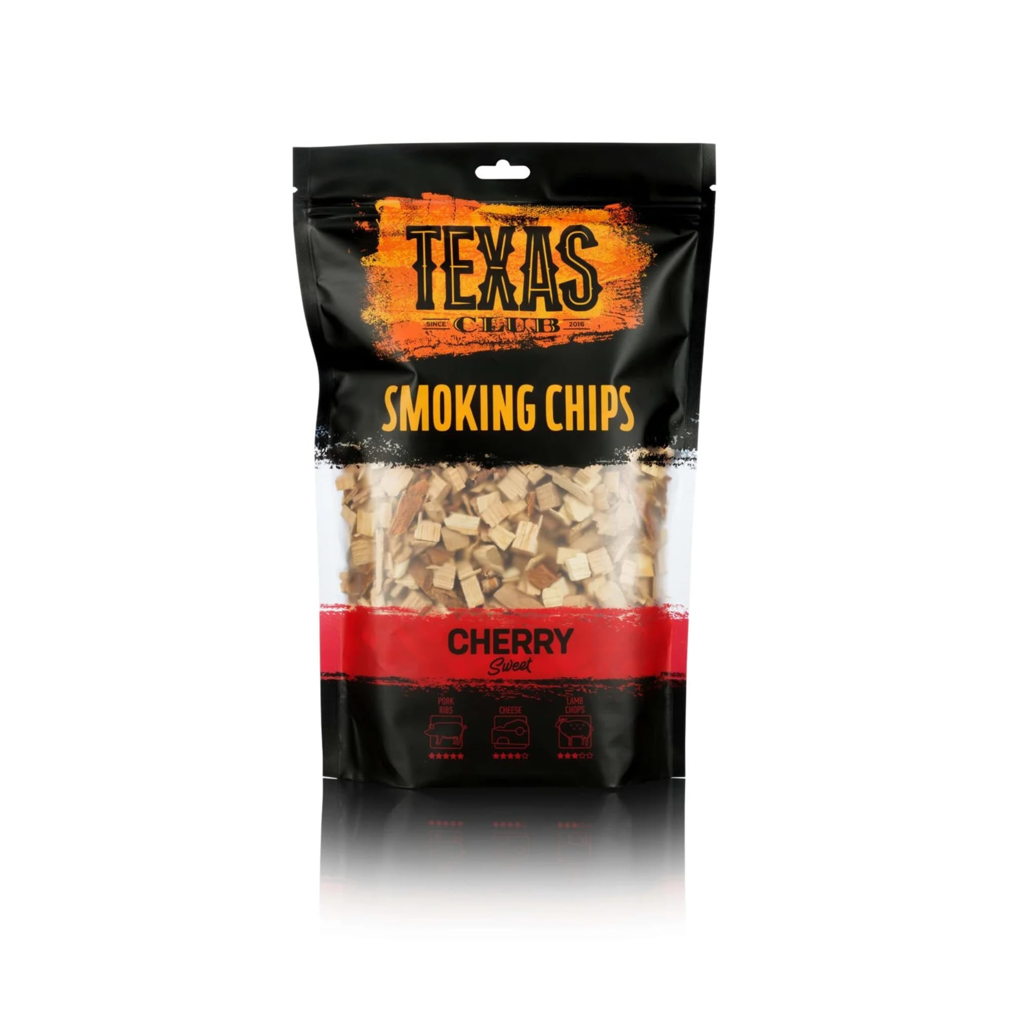 Texas Club Smoking Wood Chunks Perfect Bbq Grill And Outdoor Picnic (Cherry)