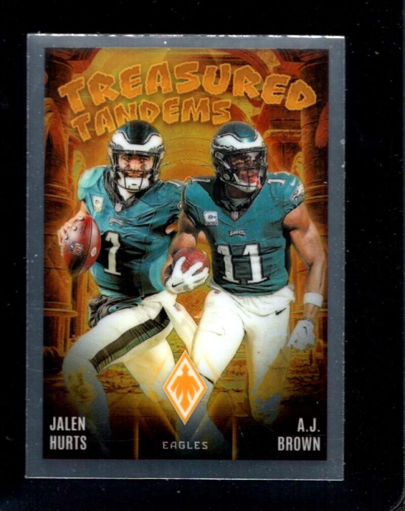Amazon.com: 2024 Panini Phoenix Treasured Tandems #4 A.J. Brown