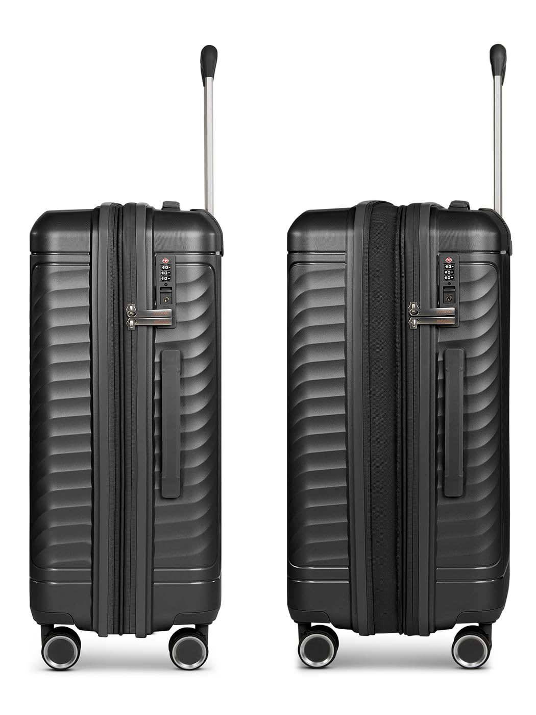 Picard Valise, Noir , Koffer M (65 cm), Bagage rigide