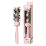 F3 systems, Magic Curling Round Brush (Wavy 1.3 Inch), Non-electronic, Self-Standing Round Quick Styling Brush, Great Blowout, Ceramic Coated/Ionic Thermal Barrel, Blowout Volume, Wave Styler