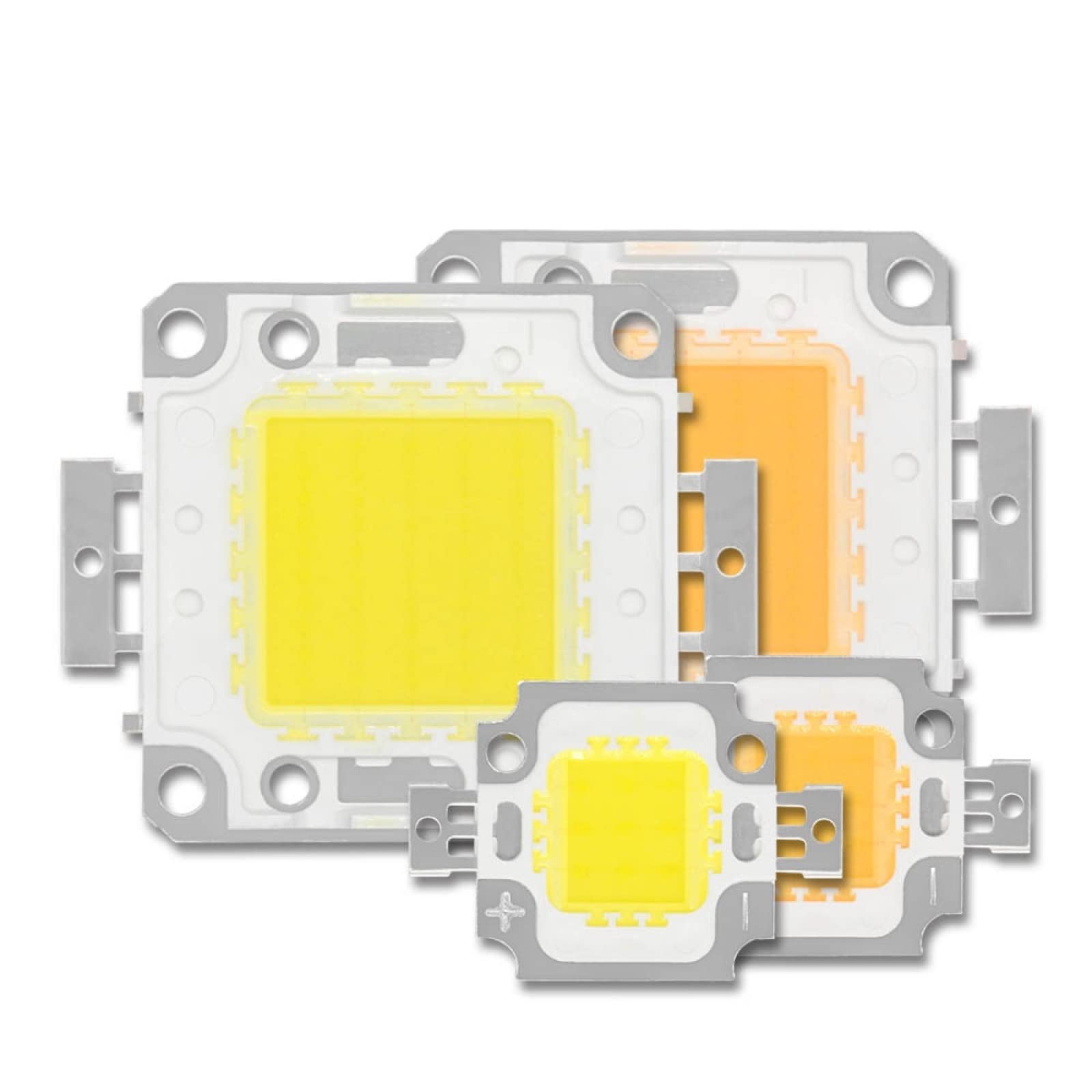 4Pcs 10W 20W 30W 50W LED Chip SMD COB Lampada Perline DC9-12V DC30-36V HA CONDOTTO LA Luce Modulo FAI DA TE Accessori Per L'illuminazione Per Proiettore Faretto,Bianco Freddo,30 W