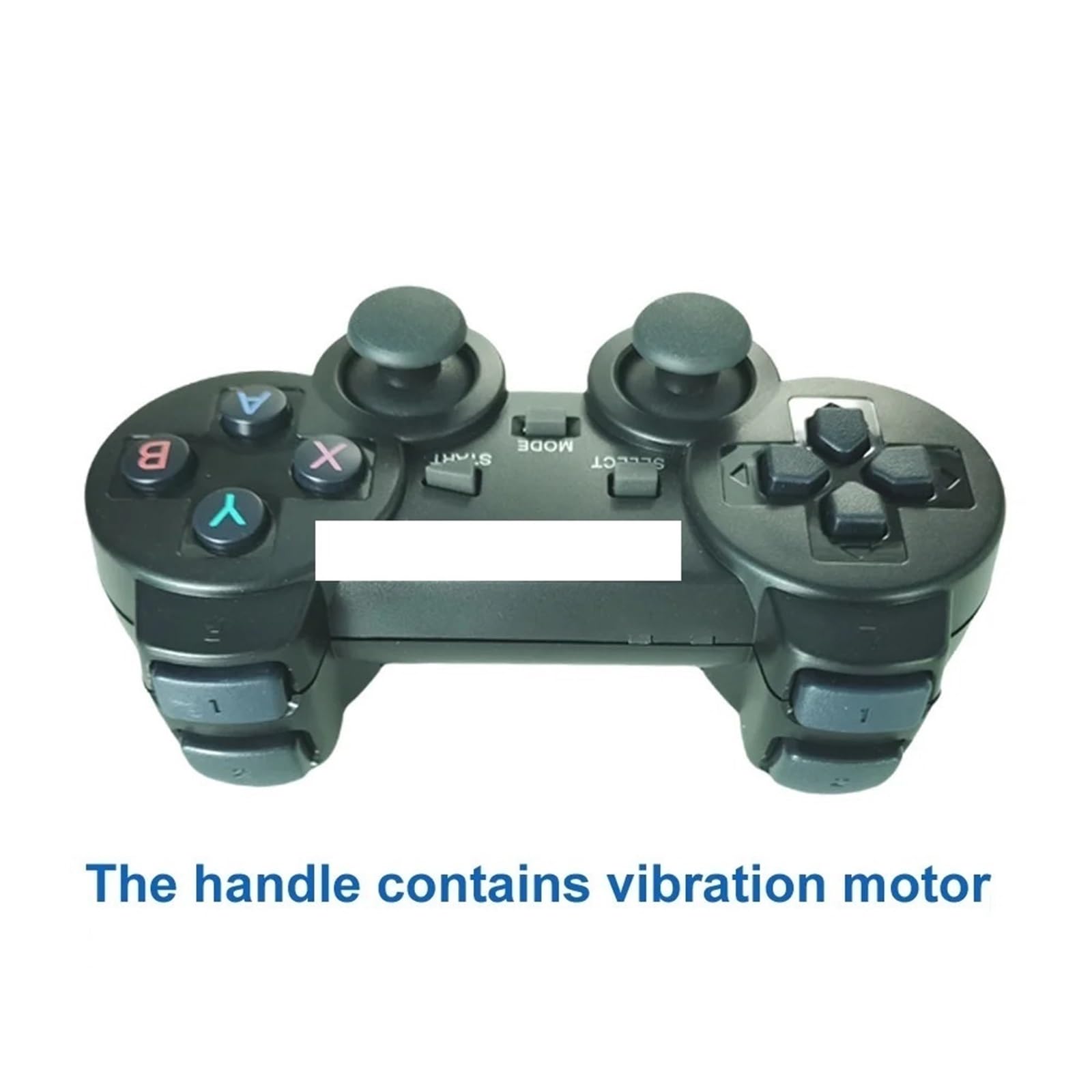 Bezprzewodowy pad do gier dla Arduino PS2 kontroler uchwytu dla konsoli Playstation 2 Joystick podwójna wibracja Shock Joypad Raspberry Pi(SILVER)