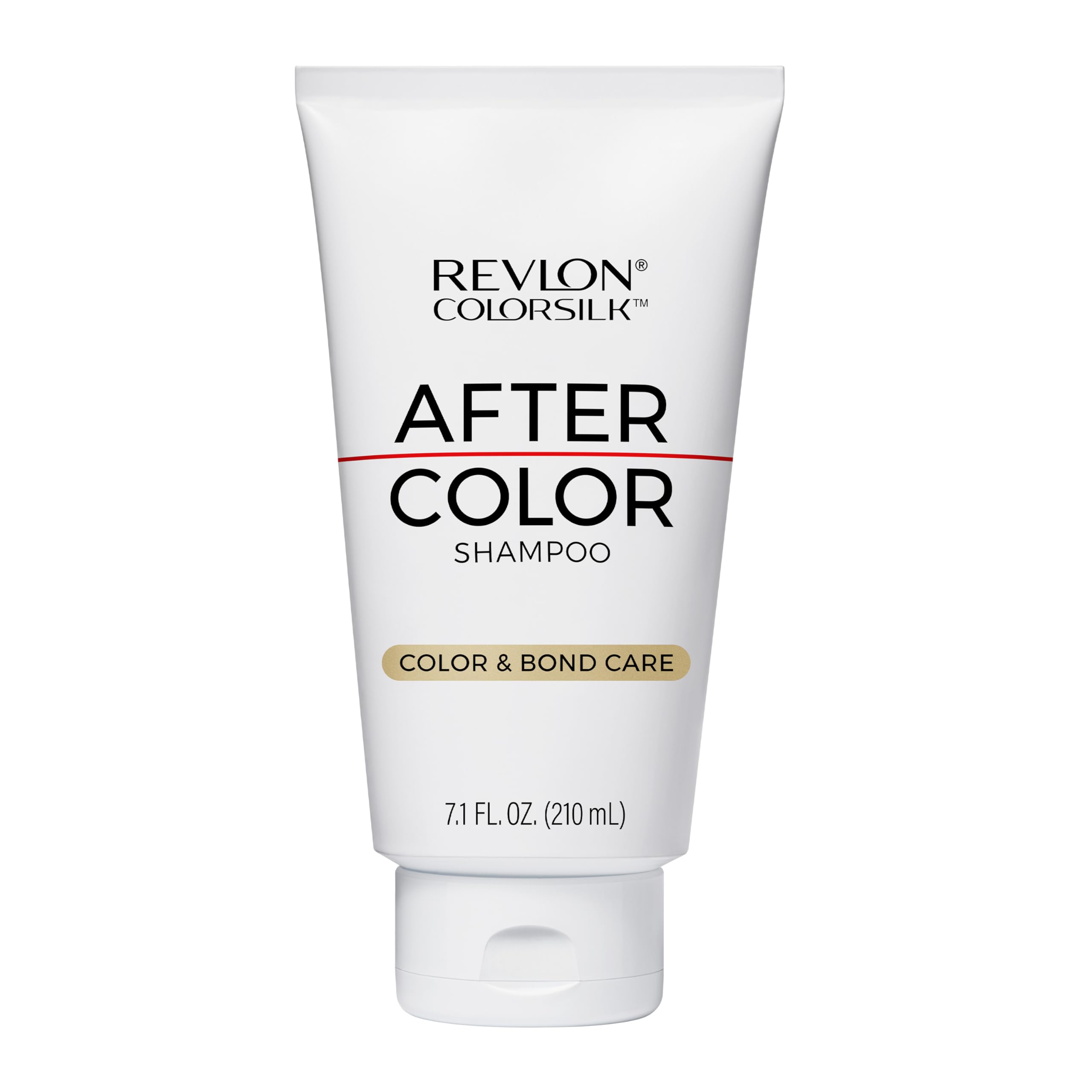 REVLON ColorSilk After Color Shampoo, 7.1 fl oz | Moisturizing shampoo for color-treated hair; sulfate and paraben free, vegan. For all hair colors