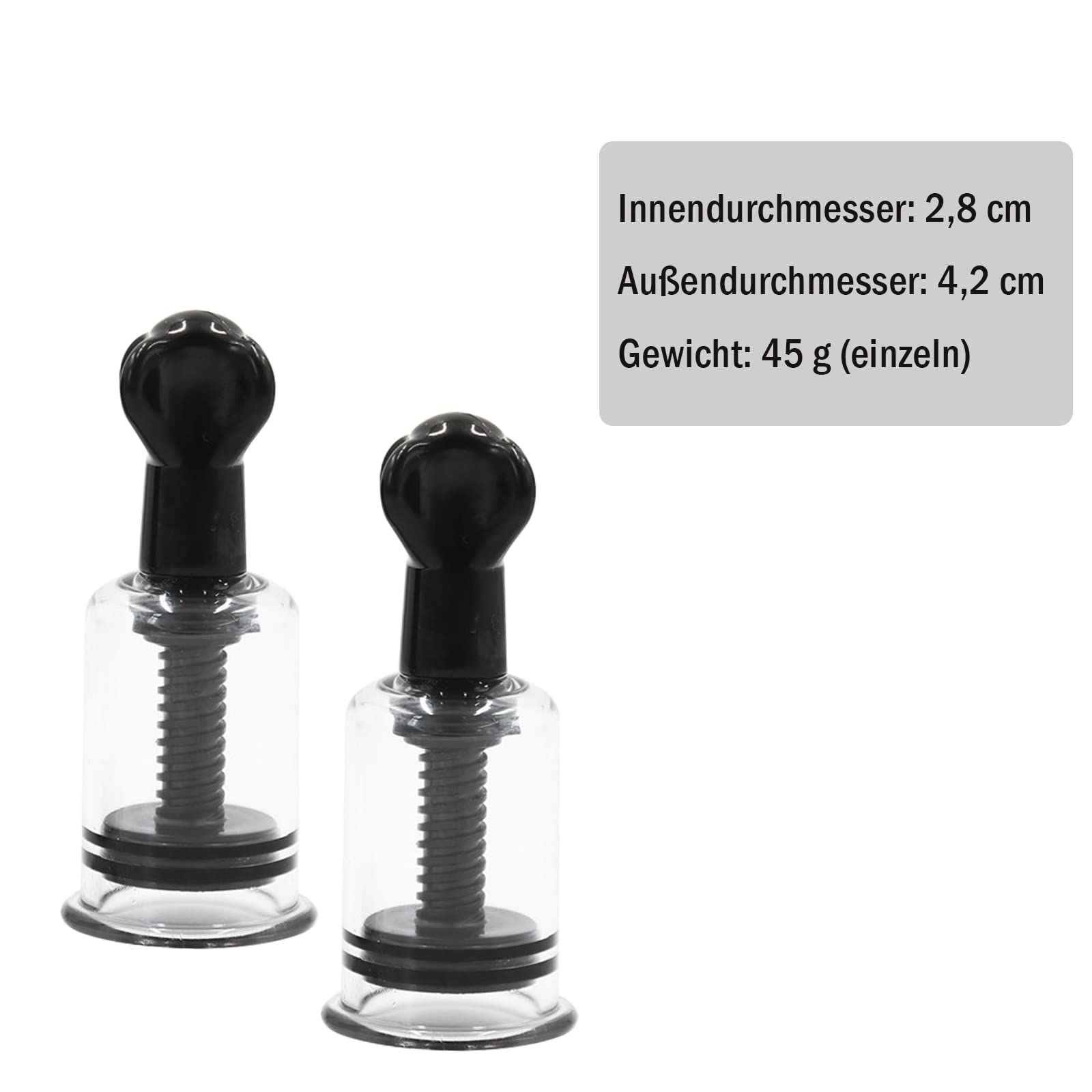 2 Ventouse De Mamelon + Pinces à tétons avec chaîne, Twisting Ventouses à Tétons, sex toys Pour Femme Couple