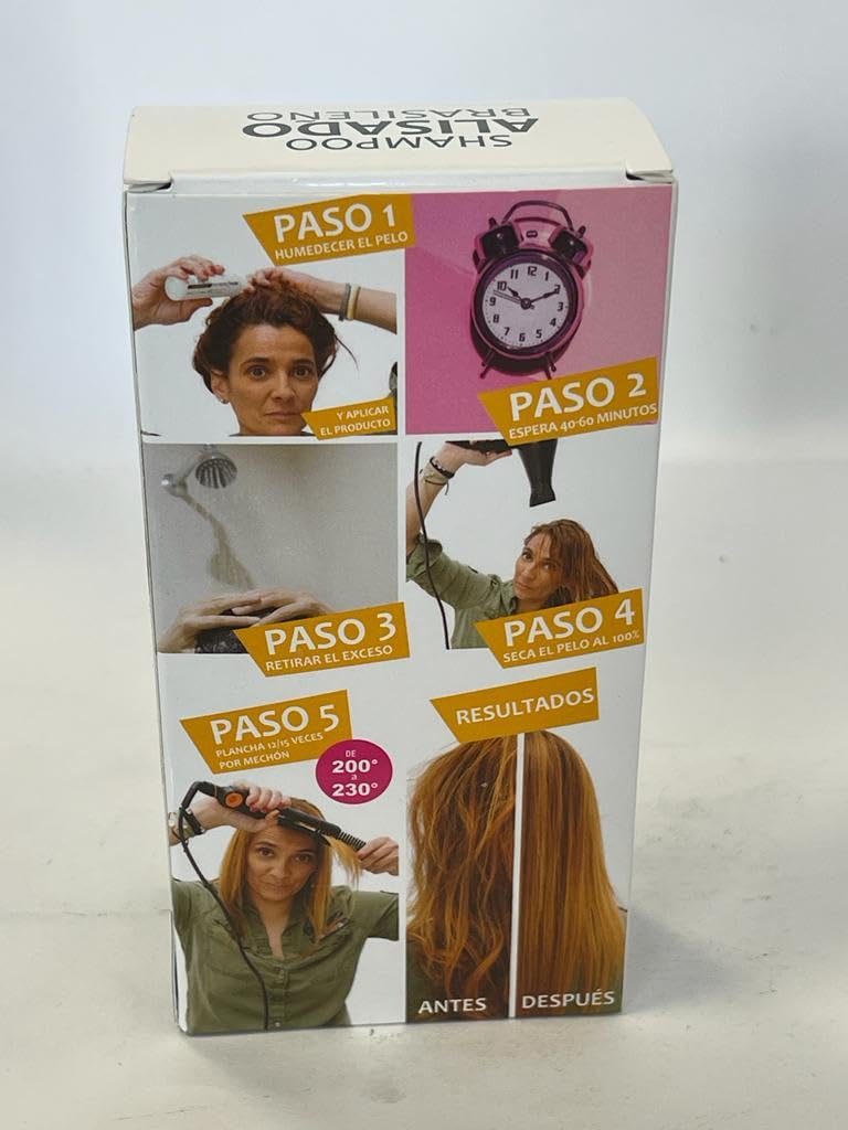 Lissa Lisciante brasiliano Nanoplastica Bionde Un passo NOVITÀ CHampu Lisciante 100 ml (non indossa Maschera di manutenzione)