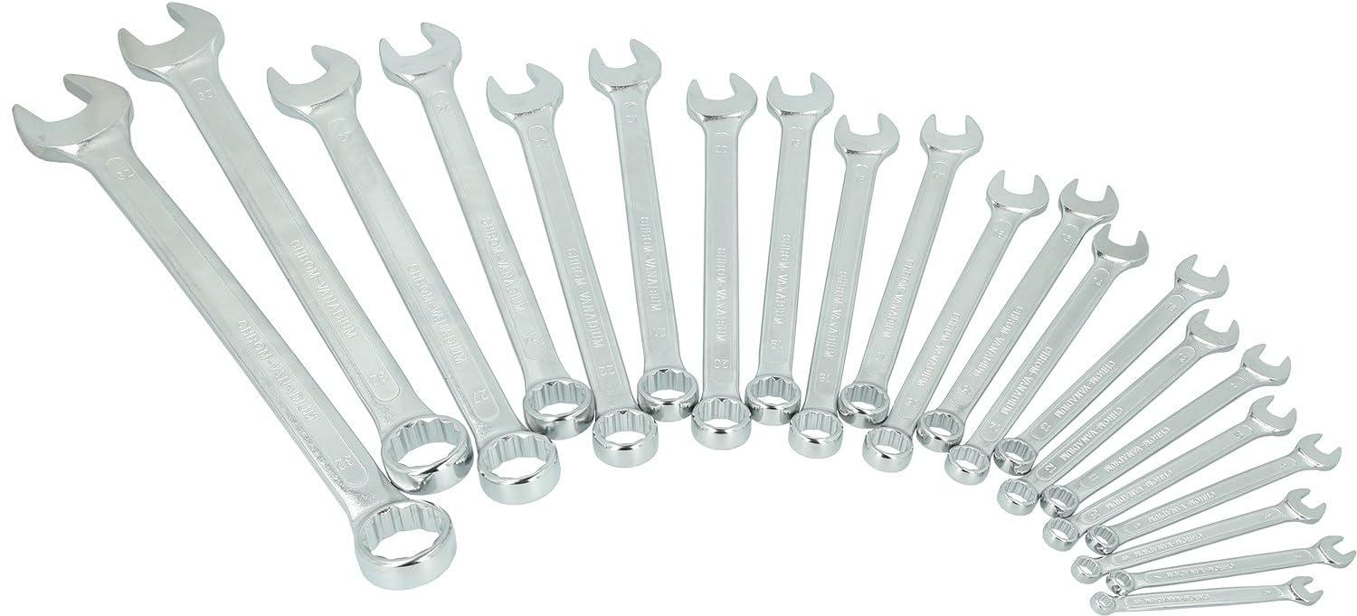 BRILLIANT TOOLS BT011021 Juego de llaves combinadas, 21 pzs [Powered by KS TOOLS]