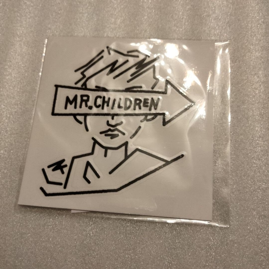 Amazon.co.jp: ミスチル ツアーグッズ カッティングシールステッカー 3