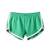 Womens Gym Shorts Dolphin Hem Casual Athletic Summer Running Booty Outfits Dance Elastic