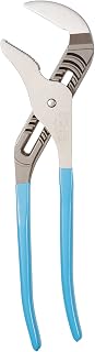 Channellock 480 BIGAZZ Tongue and Groove Pliers | 20.25-Inch Straight Jaw Groove Joint Plier | 5.5-Inch Jaw Capacity | Laser Heat-Treated 90° Teeth| Forged High Carbon Steel | Made in USA