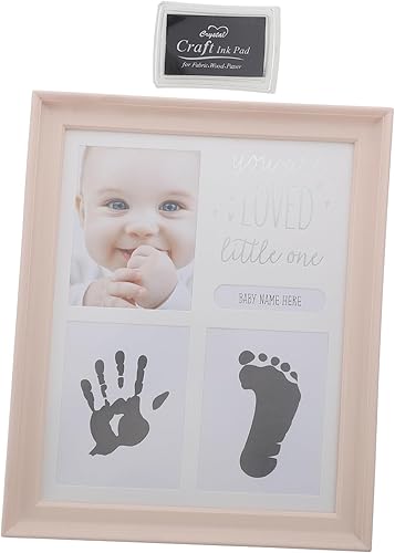 1 Unidades de mano y pie inkpad marco de fotos huella infantil huella infantil marco de fotos marcos de bebé para fotos mamá regalo huella bebé disponible en Yaxa Venezuela