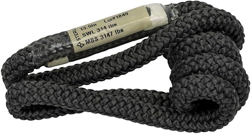 Miniatura 5 de Cuerda de ley 0.268 in Bloque hueco 2 Loop - Tan 13.5"