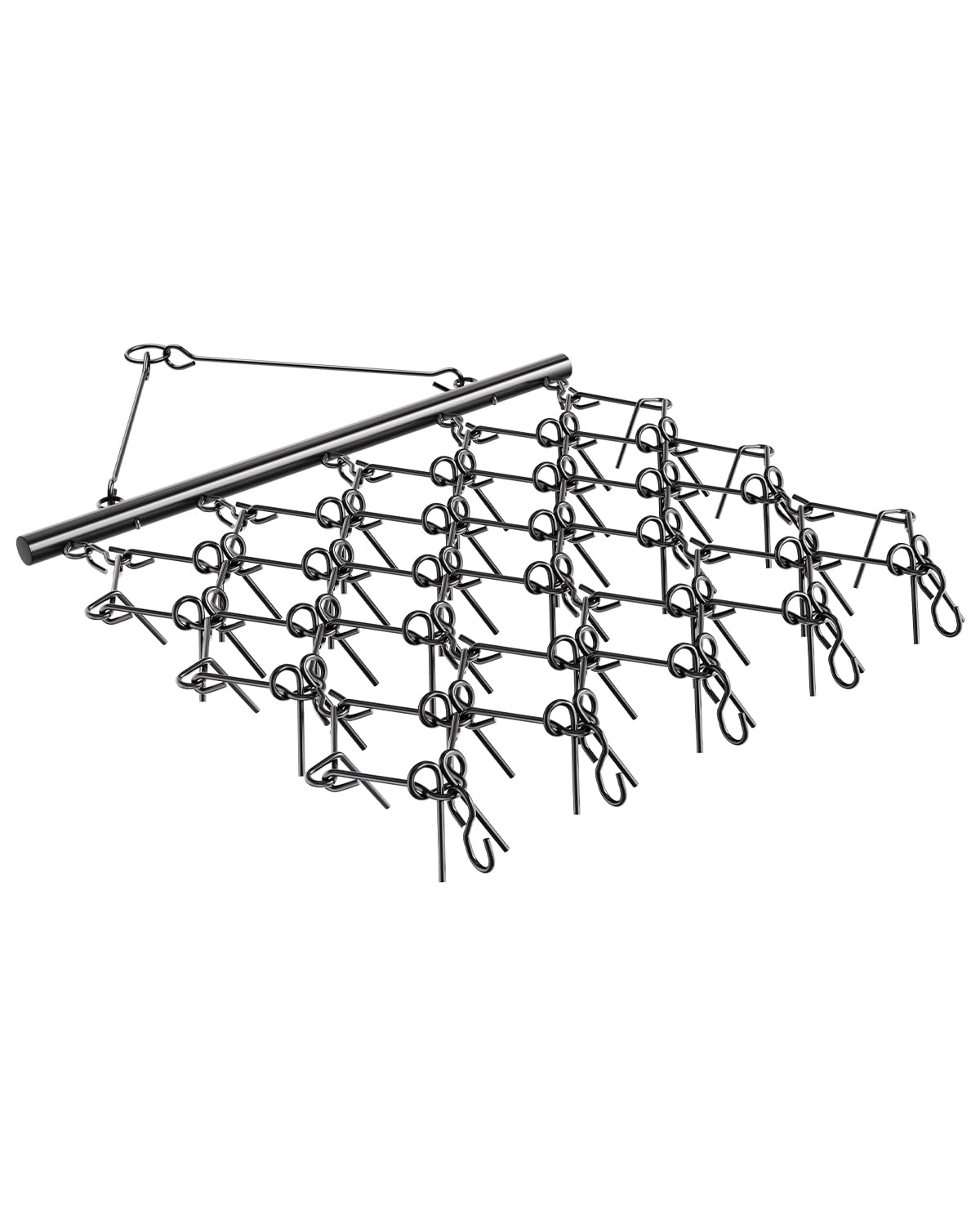 VEVOR Wiesenegge 178x147x11 cm – Wiesenschleppe mit 60 Zinken