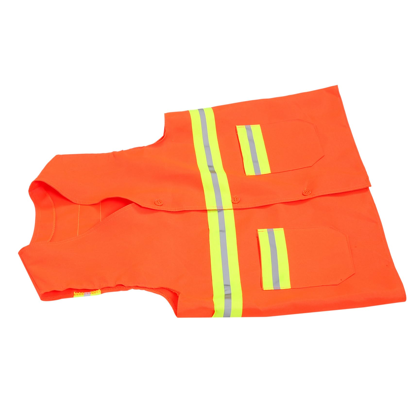 balacoo Reflective Strips Vest Construction Worker Safety Work Vest for Sanitation
