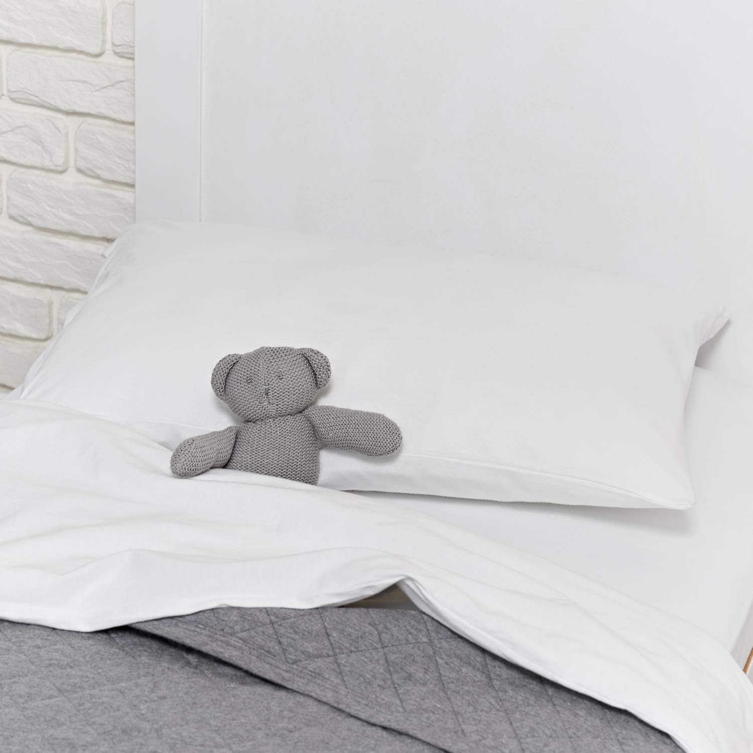 Artistic Fashionista Limited Luxury Non-Allergenic MICROFIBER COT BED DUVET for Kids - Toddler- Baby - Nursery - Junior (Cot Bed Pillow Pack of 1)