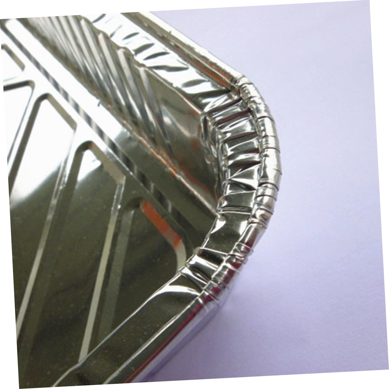 MAGICLULU Vaschetta Alluminio per Barbecue 10 Pezzi Monouso Argento | Raccogli Grasso, Pulizia Semplice, Set da 10, Inserto Usa e Getta per Teglia