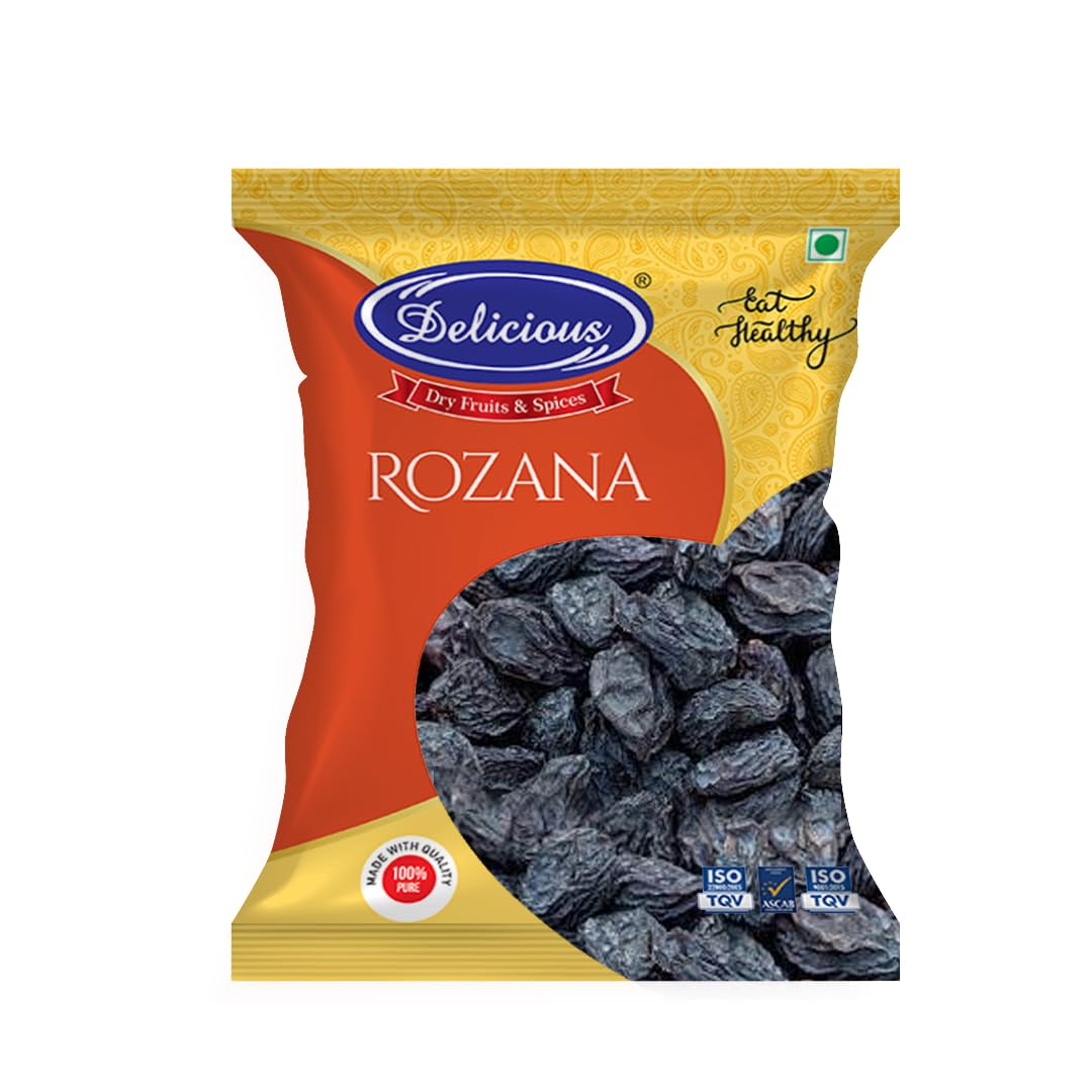 Delicious Rozana Premium Black Raisins | Kismis Dry Fruits | Dry Grapes | Kismis 500gm (B09JW26PNH) Amazon Price History, Amazon Price Tracker