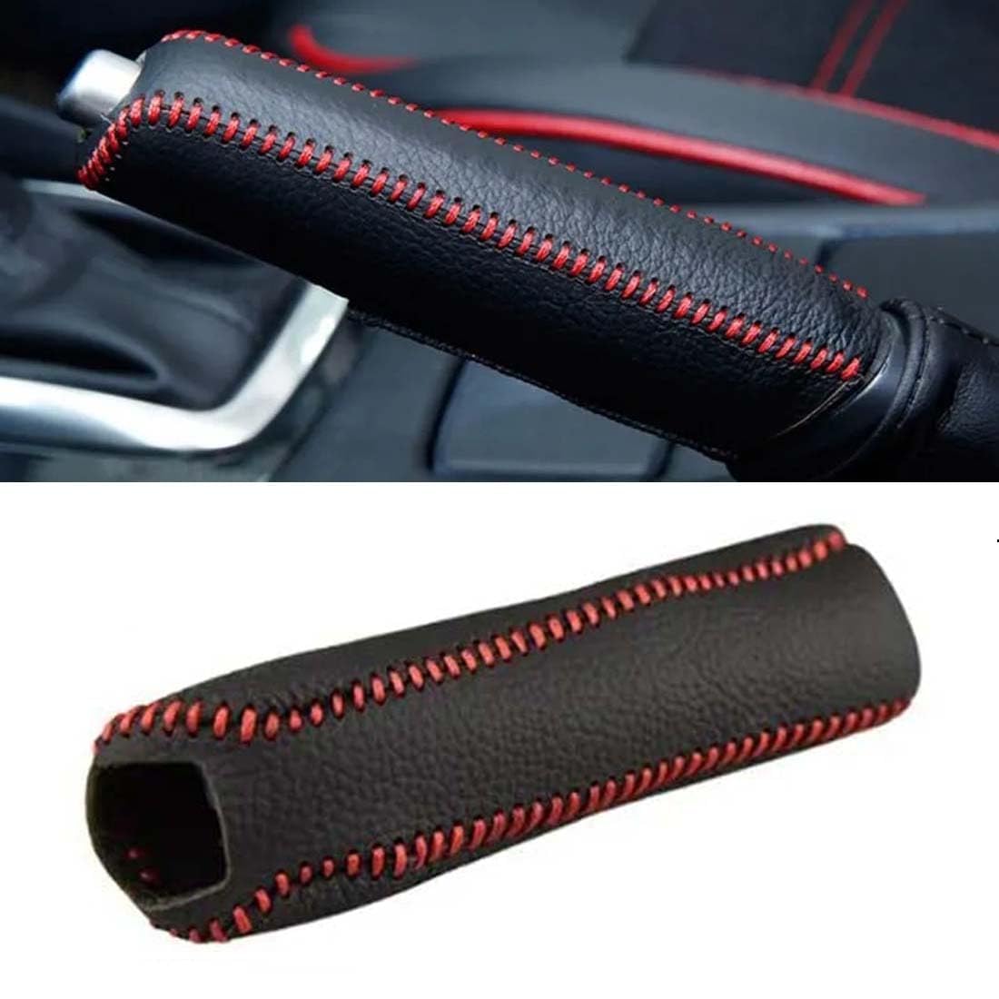 Spymx Car Handbrake Cover For Ford Fiesta 2017 2018 2019 2020 2021,Brake Decoration Protective Cover Auto Interior Styling Accessories