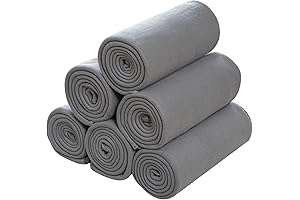 CAI TENG Fleece Throw Blankets: Bulk Pack of Cozy Warmth