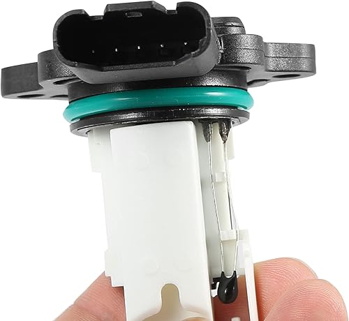 Miniatura 7 de X AUTOHAUX 5WK97502 Sensor de flujo de aire de masa de coche Sensor MAF Sensor de flujo de aire Reemplazo para BMW 535i 330i 323i para BMW 325i Base