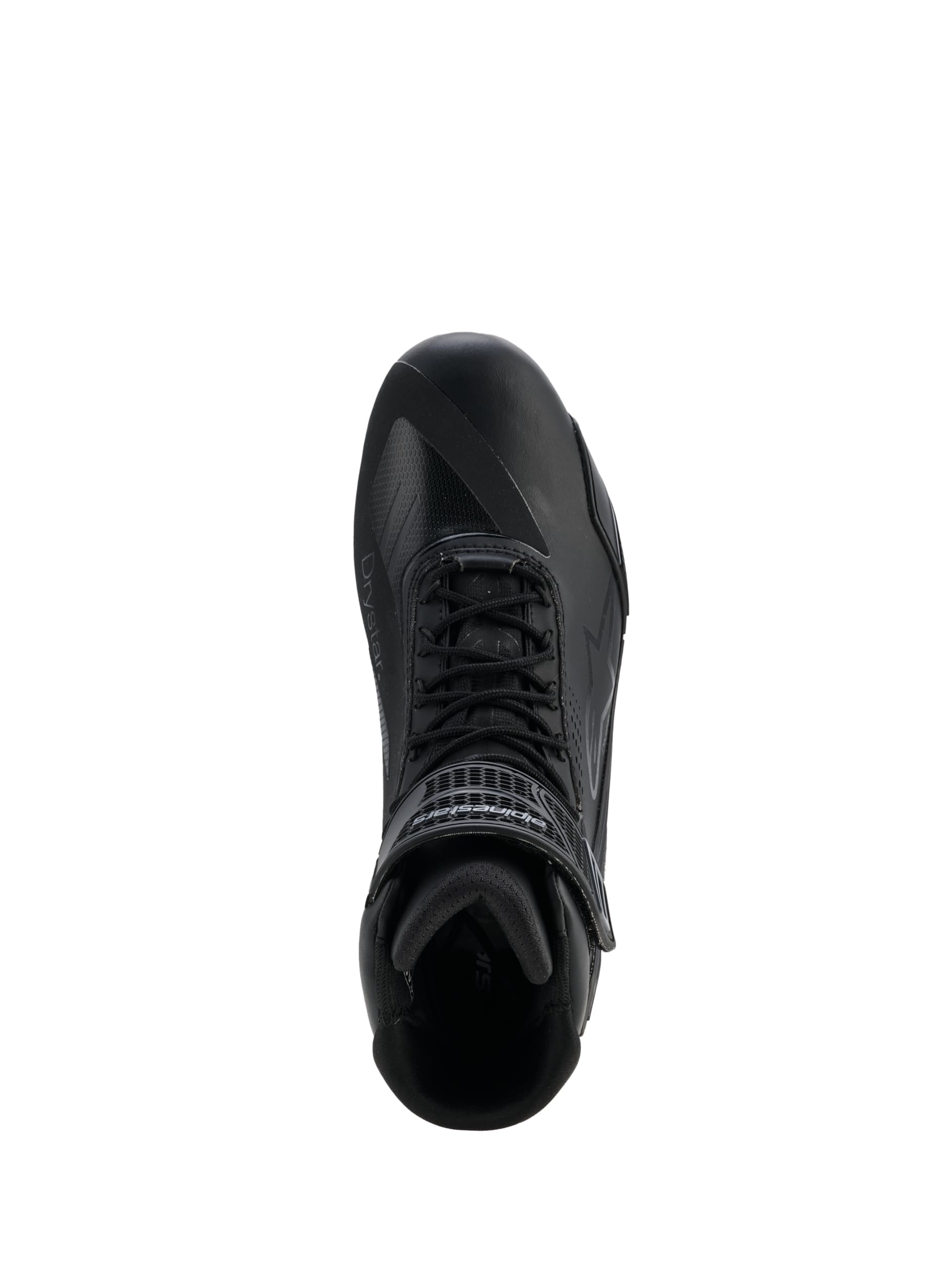 Alpinestars Faster 4 Drystar scarpe da moto impermeabili, nero/grigio, 9 (42)