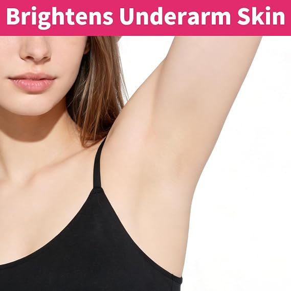 Kojic acid Brightening Cream for Underarm with Collagen, Dark Spot Remover for Body, Intimate Areas, Inner Thighs, Knees and Elbows, Moisturize and Brighten the Skin, Even Skin Tone