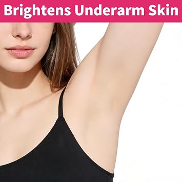 Kojic acid Brightening Cream for Underarm with Collagen, Dark Spot Remover for Body, Intimate Areas, Inner Thighs, Knees and Elbows, Moisturize and Brighten the Skin, Even Skin Tone