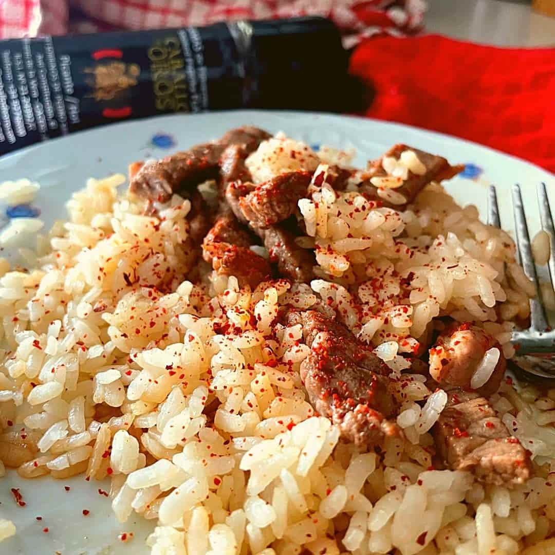 Escamas de pimentón de la Vera picante ahumado. Bolsa 1 Kg.