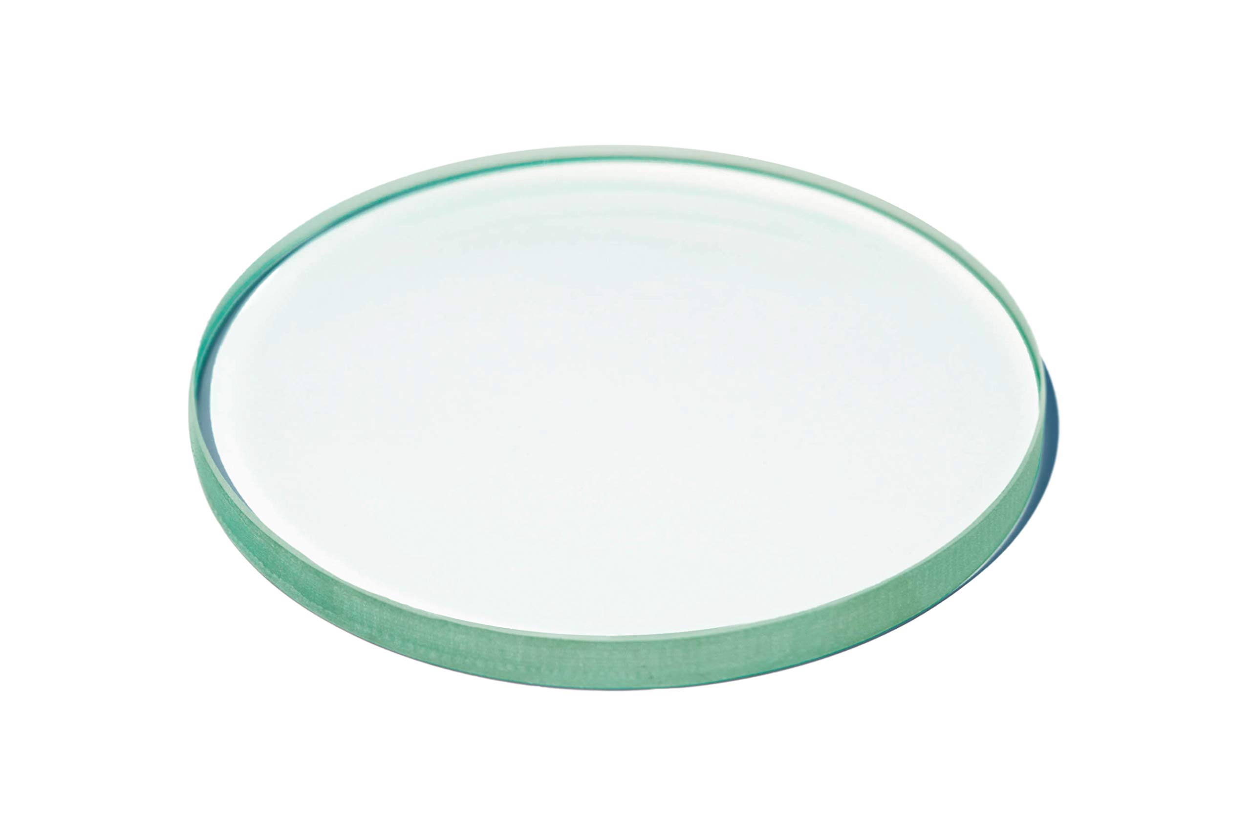 Bruce Charles Designs Spinning Top Base 5.9” (150 mm) Diameter - Double Concave Fused Silica Glass Optical Lens - Thickness 0.45” (11.5mm) - Spin Top Glass Base Surface (150mm)