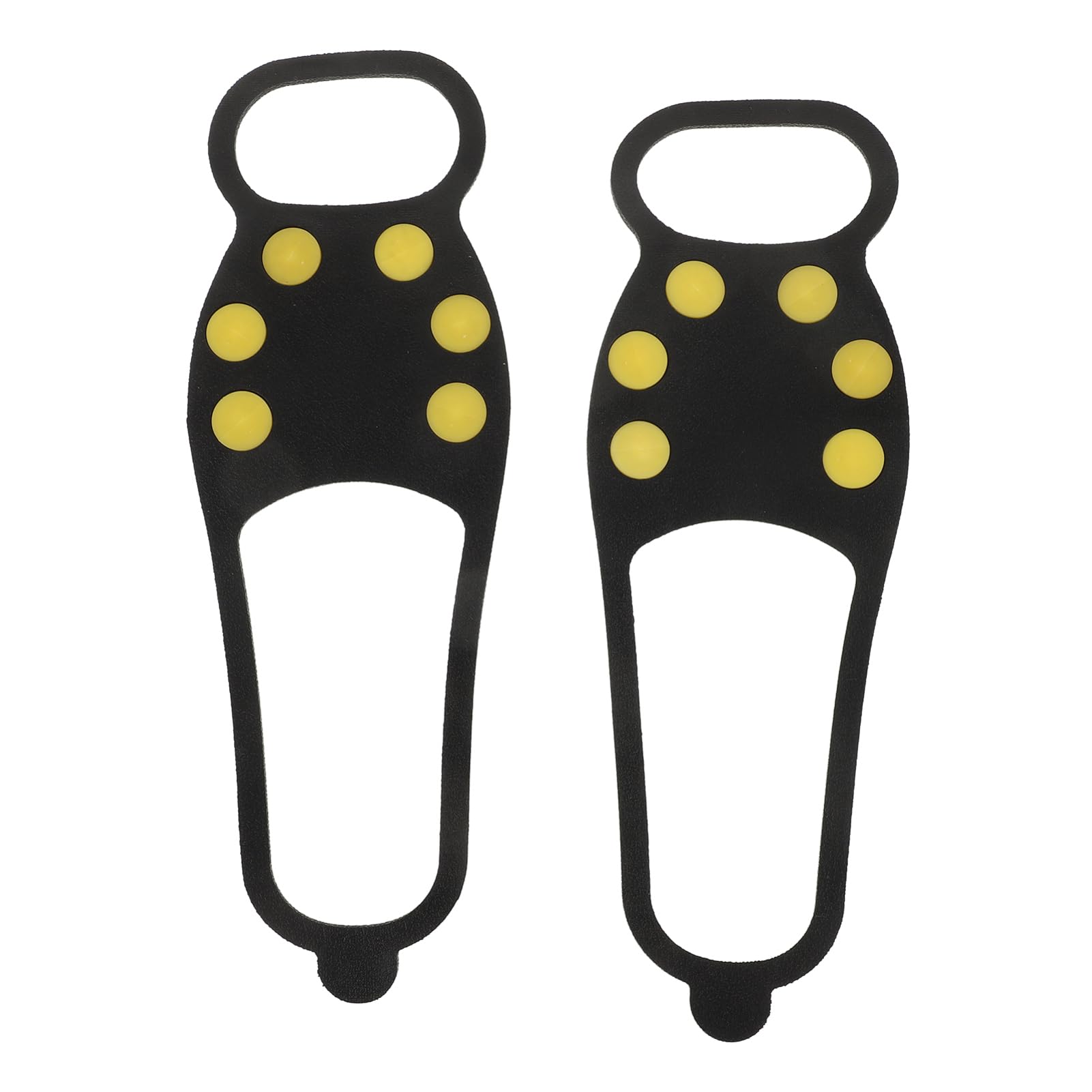 Toddmomy 1pair Non- Shoe Crampons Flexible Traction Grippers for Easy to Grippers for Hiking Climbing and Activities Fits