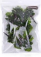 Vista 7 de WINOMO 12Pcs Building Model Trees, Miniature Trees, Train Railroad Scenery Architecture Trees for DIY Crafts Building Model Scenery Landscape