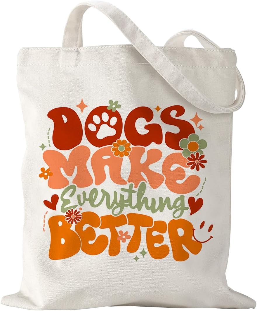 Canvas Bag for Women Grocery Shopping Travel Gym Weekender Vacation Womens Work Tote Bag Gifts