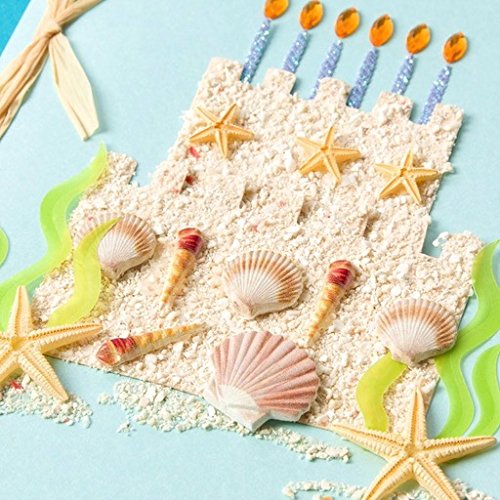 PAPYRUS Birthday Card Sandcastle Cake