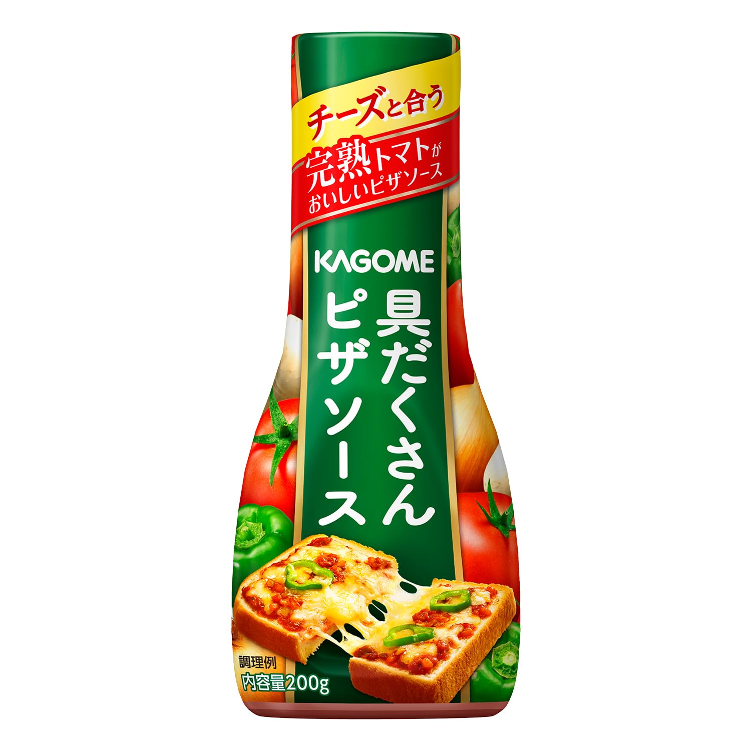 カゴメ 具だくさんピザソース 200g商品画像