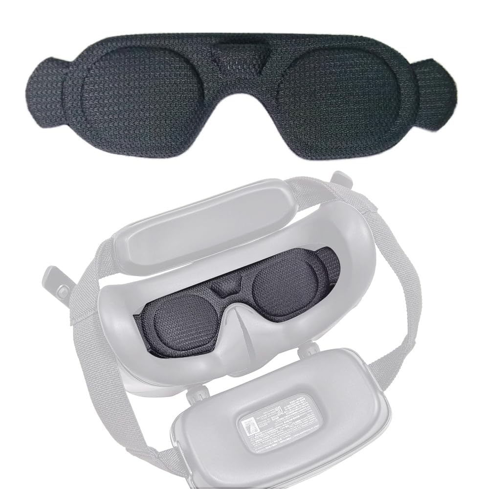 POFET Protective Cover, Lens Protection Cover Eyepad For DaJI AVATA 2 GOGGLES 3 Integra Drones Accessories, for DaJI Goggles 3/2 Eyeglasses Dust Shading Pad