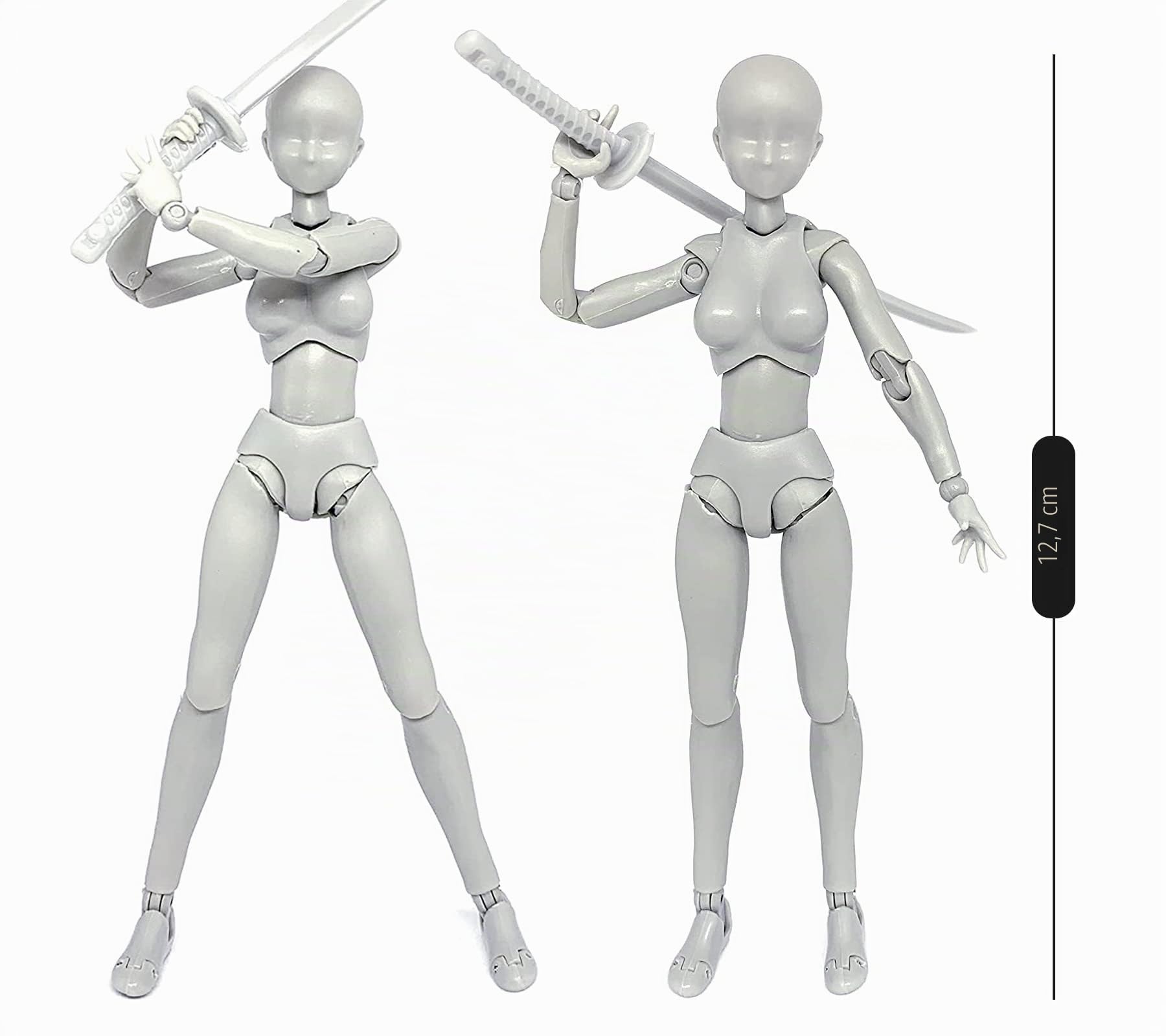 Figurine Articulée 30 Points D'articulation – 13x27,5 Cm – Aide Au Dessin, Stop-motion, Collection