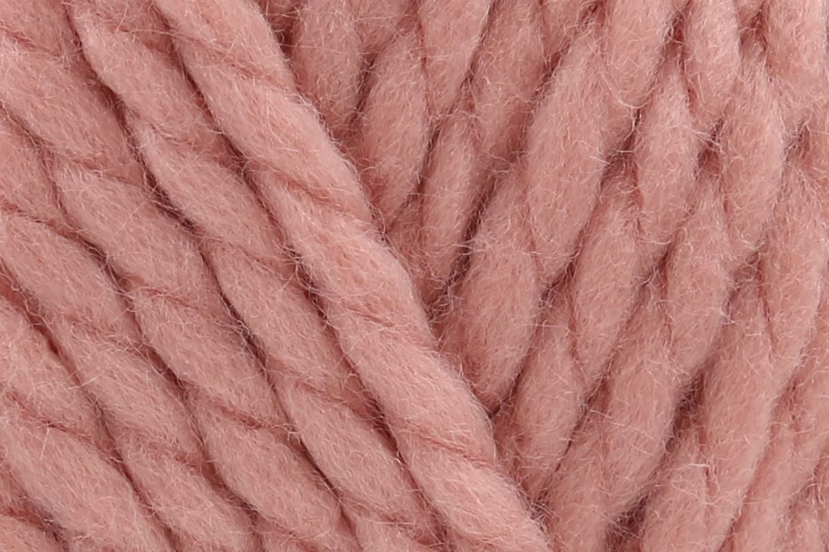 Hayfield Bonus Super Chunky Crochet Yarn, 100% Acrylic Knitting Wool for Cushions, Scarves, Headwear & Blankets - 100g Balls - Oyster Pink (614) - Pack of 3 — image 1