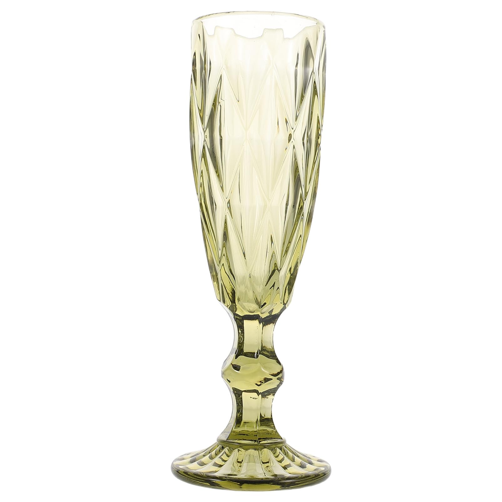 BESTYASH Vintage Embossed Goblets Elegant Antique Drinkware for Wine Juice Cocktails Sturdy Thickened Cups for Everyday Use Special Events Romantic Table Setting