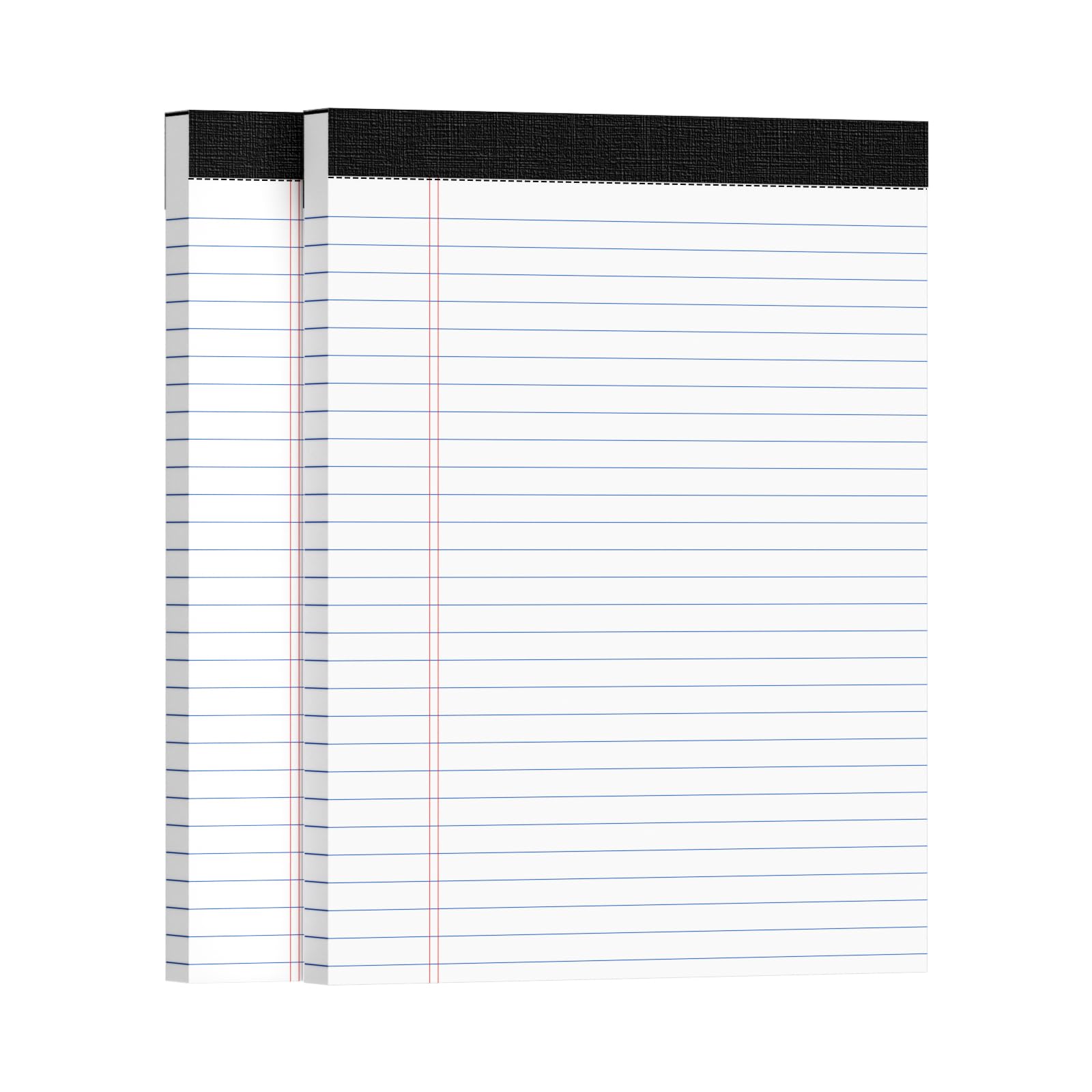 2pcs Legal Pads 8 5 x 11 Notepads 8 5 x 11 Inch White Note Pads Clear Print