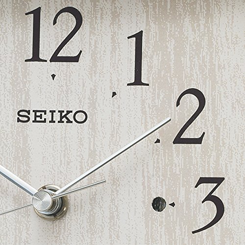セイコー クロック 置き時計 電波 アナログ 薄グレー BZ237A SEIKO [2]