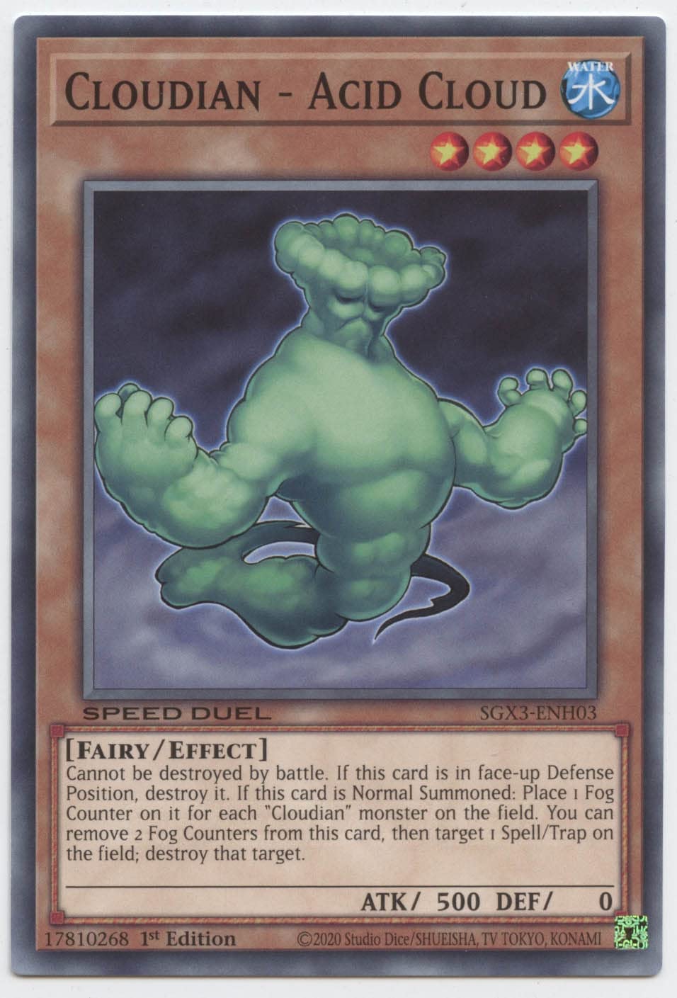 Cloudian - Acid Cloud - SGX3-ENH03 - Common - 1st Edition