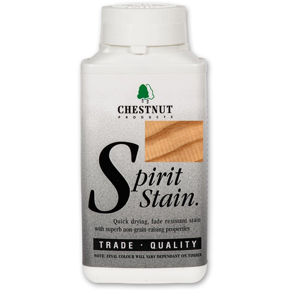 CHESTNUT PRODUCTS SSLM500 Wood Spirit Stain Light Mahogany, 500ml