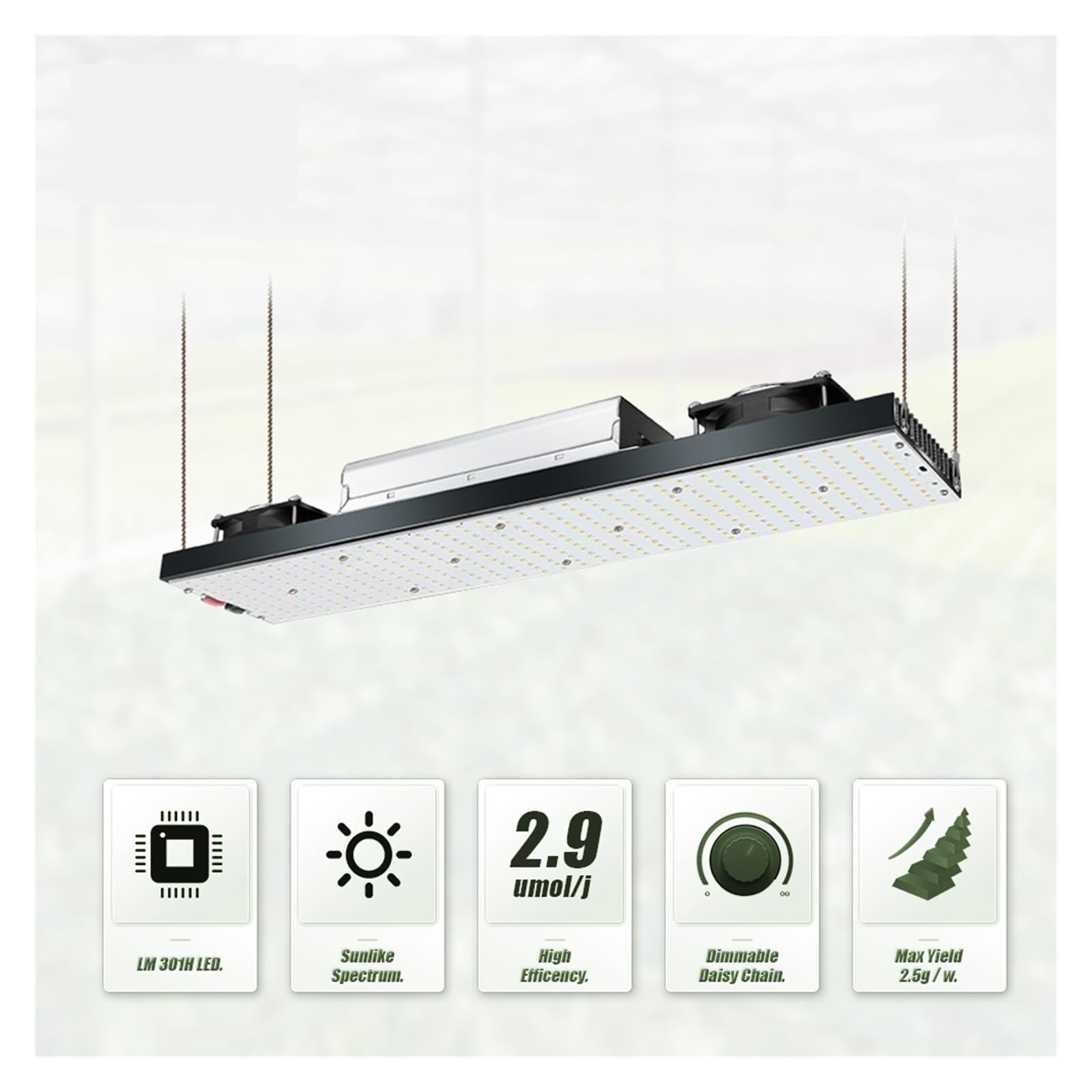 Lámpara de Cultivo, Placa de luz LED de Cultivo LM301H V3 con Controlador, Caja de Cultivo UV IR de 240W 3000K/3500K 660NM for Plantas Vegetales y floración(35K395450660730FS)