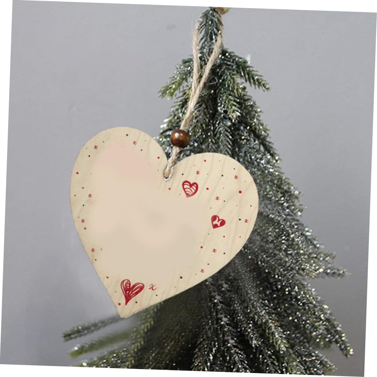 Cuori di Legno Grezzi per Artigianato 30 Pezzi, Beige | Forma a Cuore, per Decorazione Casa e Festa, Set da 30 Elementi, Uso Versatile