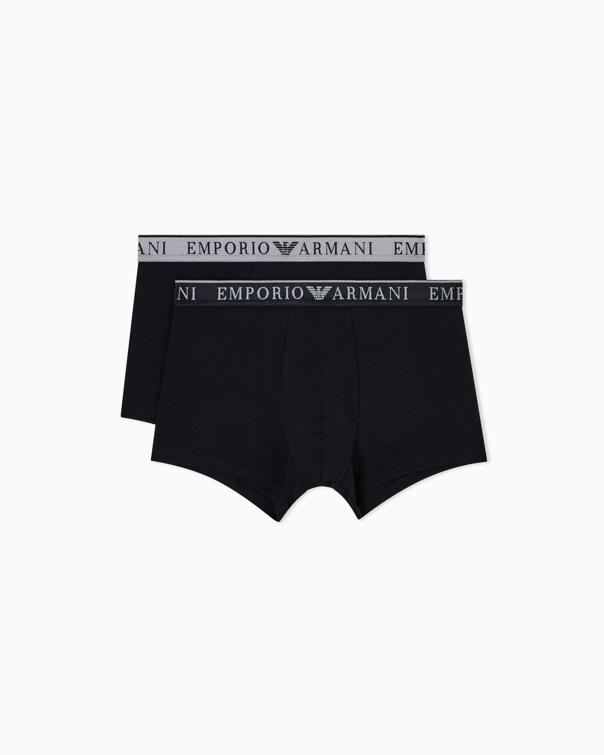 Emporio Armani Man's Endurance 2-Pack Trunk Black S
