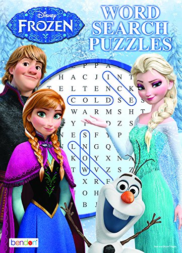 Disney Frozen Word Search Puzzles 1pcs (Random)